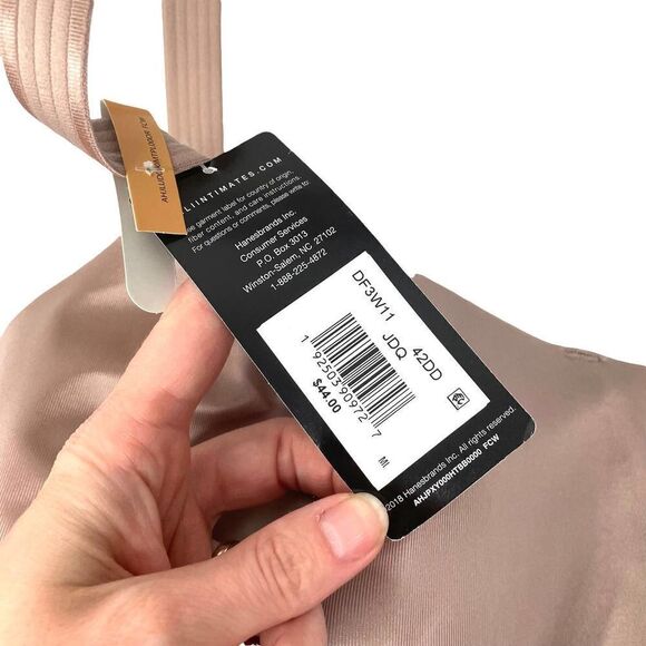 NEW BALI One Smooth U Smoothing & Concealing Underwire Bra Sz 42DD - Picture 4 of 7